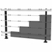 Peerless AV LED 5x5 Kitted+ Bolt Down Mount DS-LEDKBD-LSBB-5x5