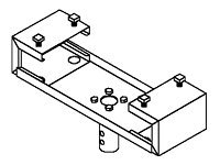 Peerless DCT 900 - Montagekomponente (I-Beam-Befestigungselement)