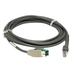 Zebra CABLE - SHIELDED USB: POWER PLUS CONNECTOR, 15FT. (4.6M), STRAIGHT, 12V (CBA-U35-S15ZBR) - Kabel - Digital/Daten