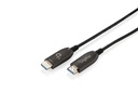DIGITUS HDMI AOC Hybrid Glasfaserkabel, UHD 8K, 70 m