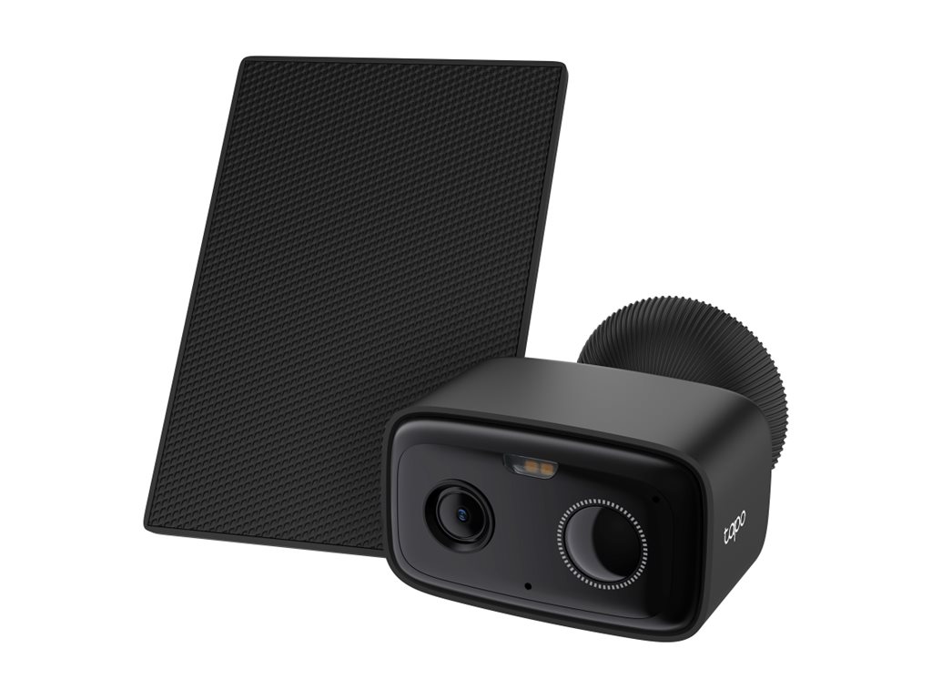 TP-LINK Tapo C401 KIT V2 - Solar-Powered Security Camera Kit - Netzwerk-Überwachungskamera - Außenbereich - wetterfest - Farbe (Tag&Nacht)