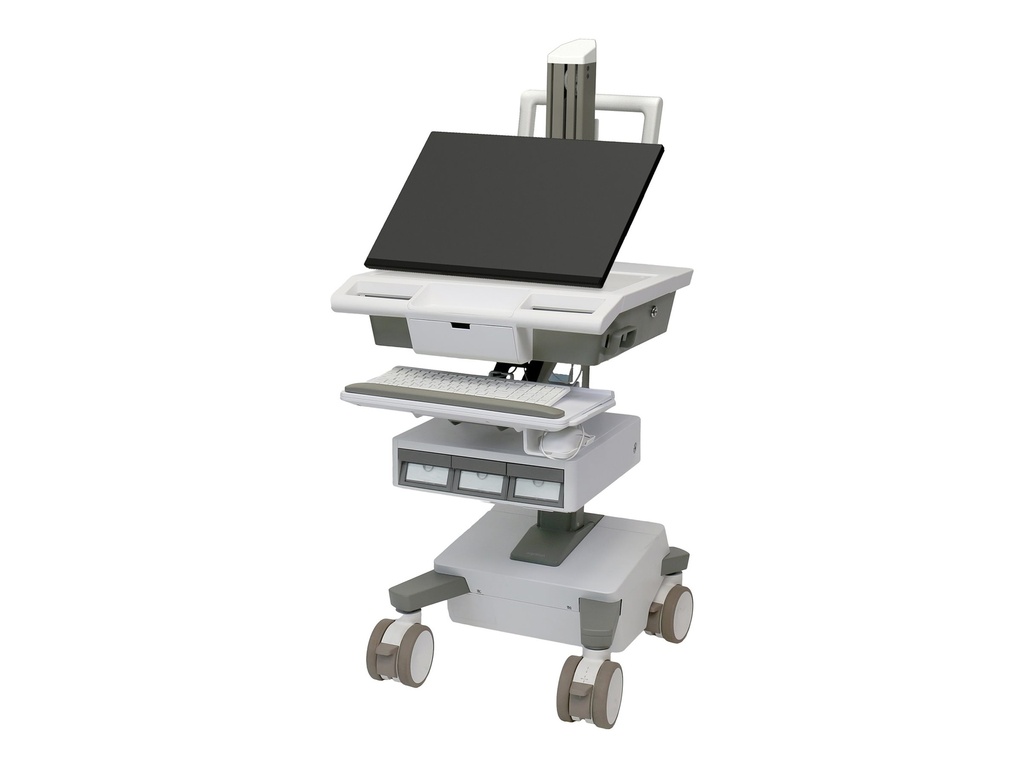 Ergotron Mosaic - Wagen - Electric Lift - für LCD-Display / PC-Ausrüstung