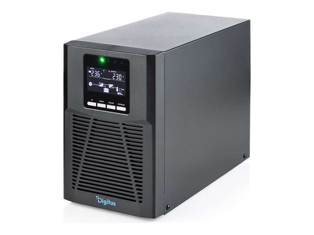 DIGITUS OnLine USV-Anlagen, Tower Typ, 1000 VA / 1000 W