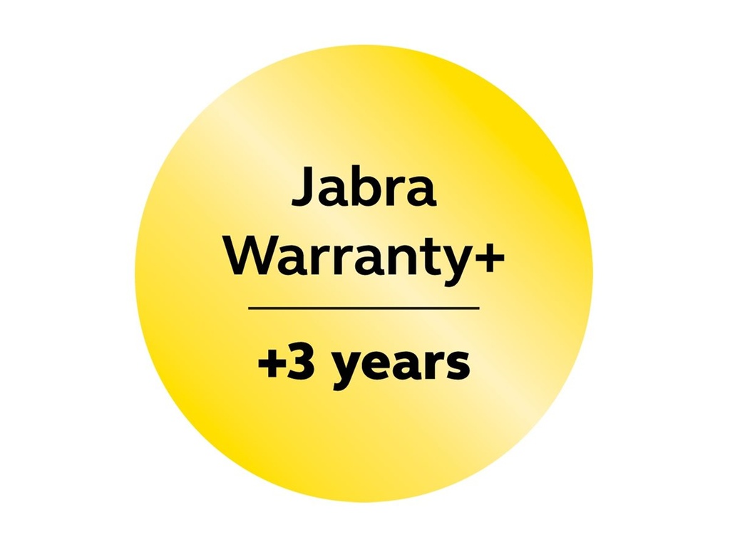 Jabra Warranty+ - Serviceerweiterung - verlängerte Garantie (für Videokonferenzgeräte)