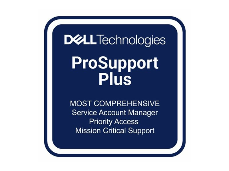Dell Erweiterung von 3 Jahre Next Business Day auf 5 Jahre ProSupport Plus 4H - Serviceerweiterung - Arbeitszeit und Ersatzteile (für Server)