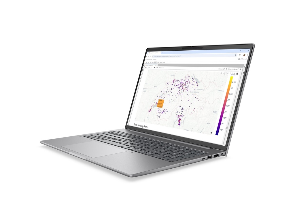 HP ZBook 8 G2i Mobile Workstation - 163-Grad Scharnierdesign - Intel Core Ultra 7 356H / 1.9 GHz - Win 11 Pro - RTX PRO 500 Blackwell - 64 GB RAM - 2 TB SSD NVMe - 40.6 cm (16")