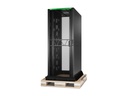 APC NetShelter SX Advanced - Schrank Netzwerkschrank - 750 x 1295 mm, mit Stoßverpackung - bodenstehend - Schwarz - 42HE - 48.3 cm (19")