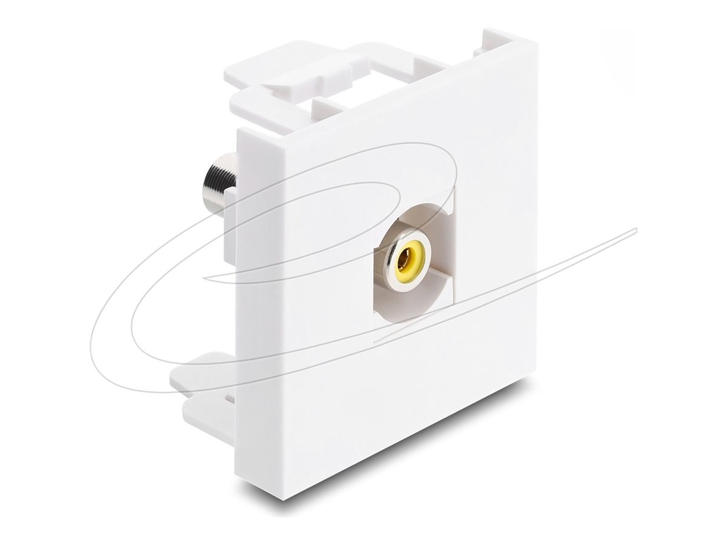 Delock Easy 45 - Einrastmodul - RCA - einfach