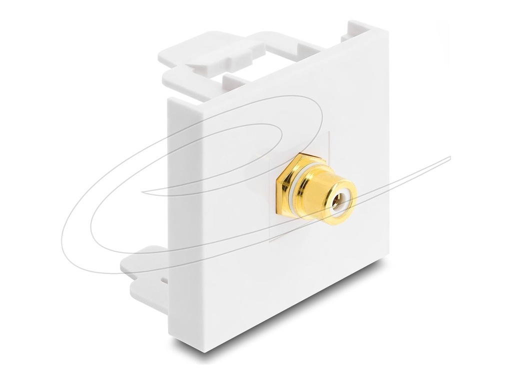 Delock Easy 45 - Einrastmodul - vergoldet