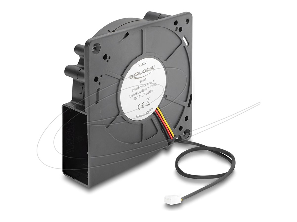 Delock Lüftungseinheit - radial - 120 mm -