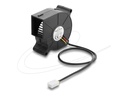 Delock Radiallüfter Lüftergebläse DC 60 x 60 25 mm - 12 V - 6,35 cfm