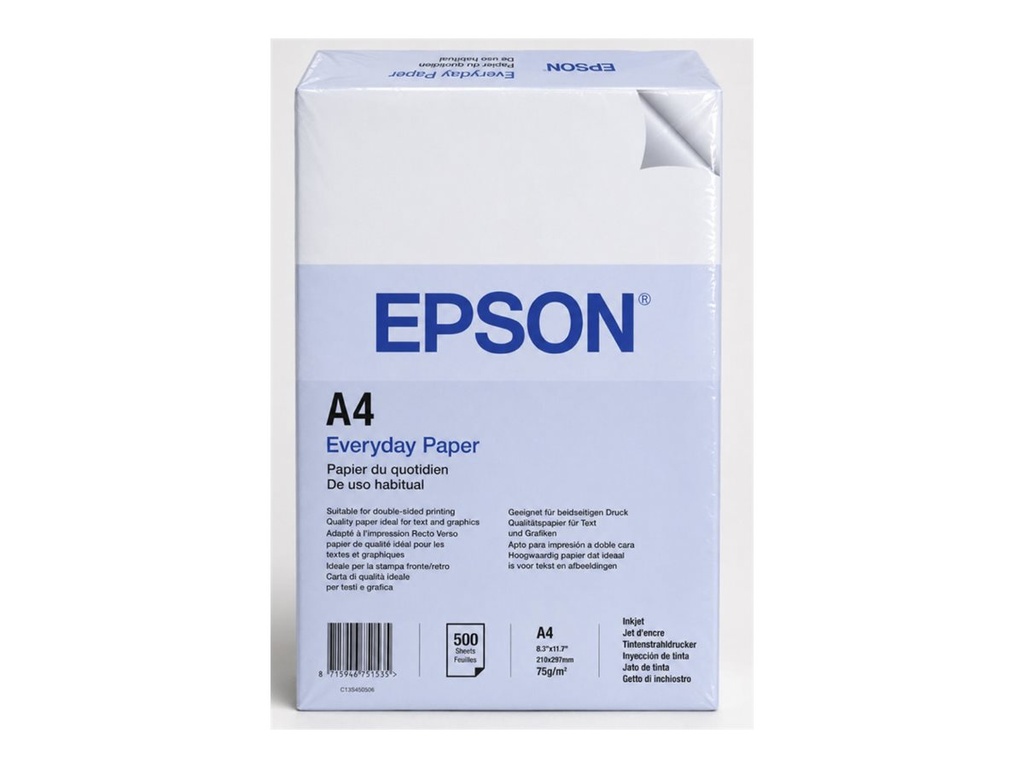 Epson Hochweiß - A4 (210 x 297 mm) - 75 g/m²