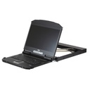 ATEN CL3800NW Konsole F USB HDMI DVI VGA Tastatur Französisch Full HD - KVM-Konsole - DVI