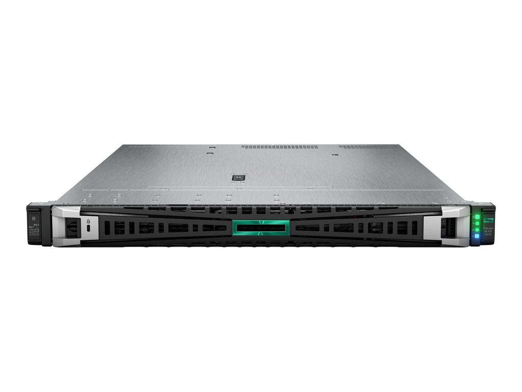 HPE ProLiant DL325 Gen11 - Server - Rack-Montage - 1U - 1-Weg - 1 x EPYC 9115 / 2.6 GHz - RAM 64 GB - SATA/SAS/NVMe - Hot-Swap 6.4 cm (2.5")