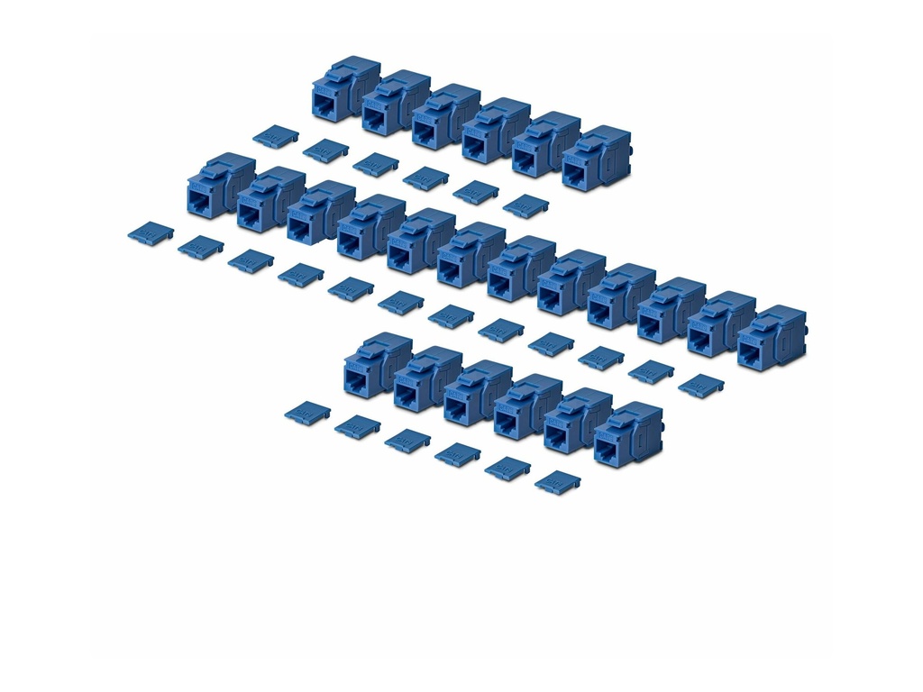 StarTech.com Cat6 Keystone Jack 24-Pack 180-Deg - Netzwerk - CAT 6