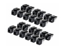 StarTech.com Cat6 Keystone Jack 24-Pack 90-Deg 110 - Netzwerk - CAT 6