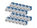 StarTech.com Cat6 Keystone Jack 24-Pack 180-Deg - Netzwerk - CAT 6