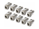StarTech.com Cat6a Keystone Jack 10-Pack 90-Deg - Netzwerk - CAT 6a
