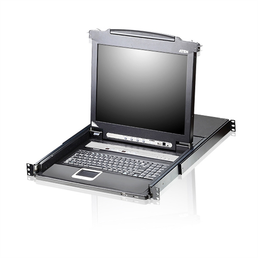 ATEN CL5708N D LCD KVM Sw USB-PS/2 VGA - KVM-Umschalter - 8-Port