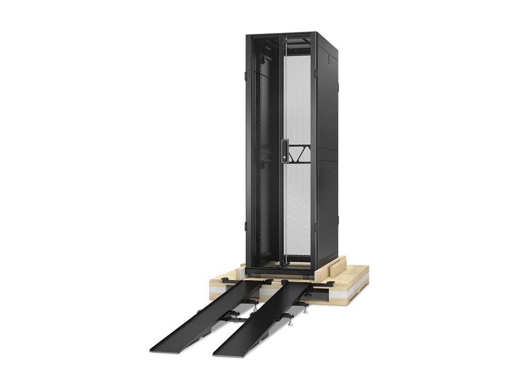 APC NetShelter SX Gen 2 - Schrank Netzwerkschrank - 600 W x 1200 T mm, 1134 kg, Stoßverpackung - bodenstehend - Schwarz - 42HE - 48.3 cm (19")