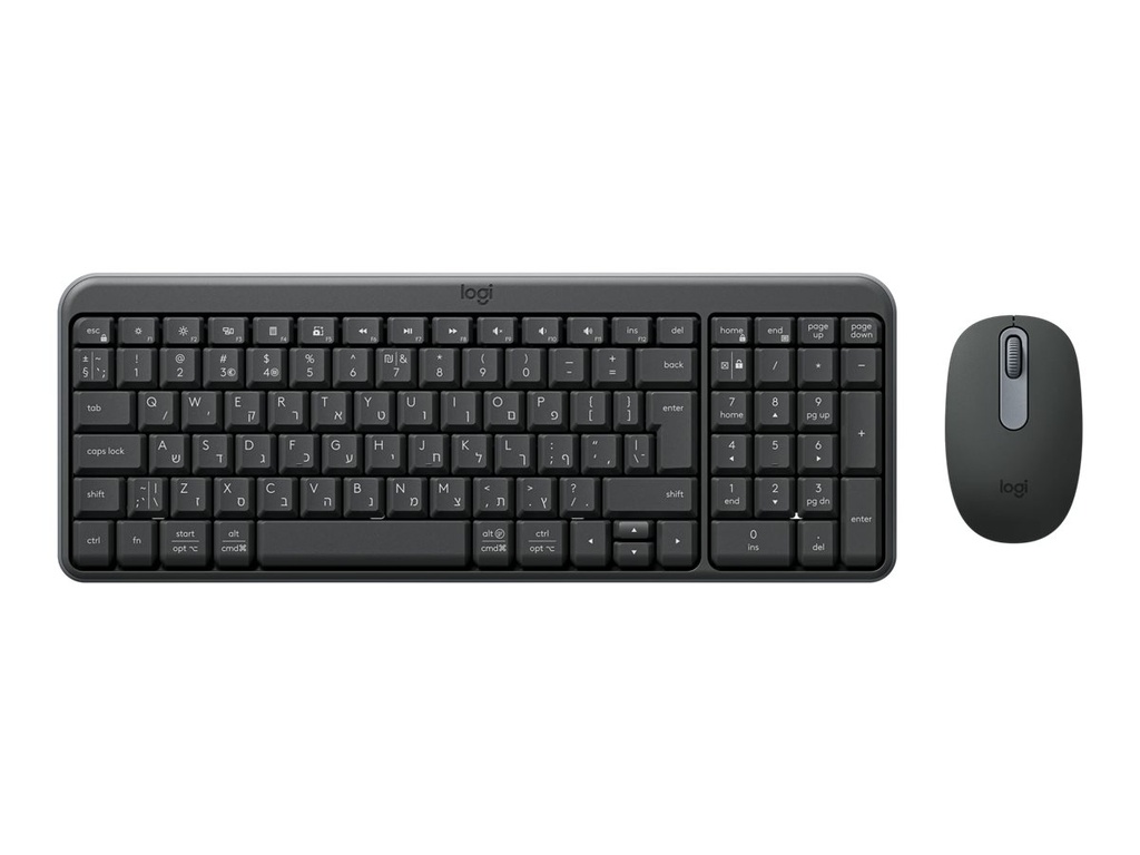 Logitech MK250 - Tastatur-und-Maus-Set - kabellos