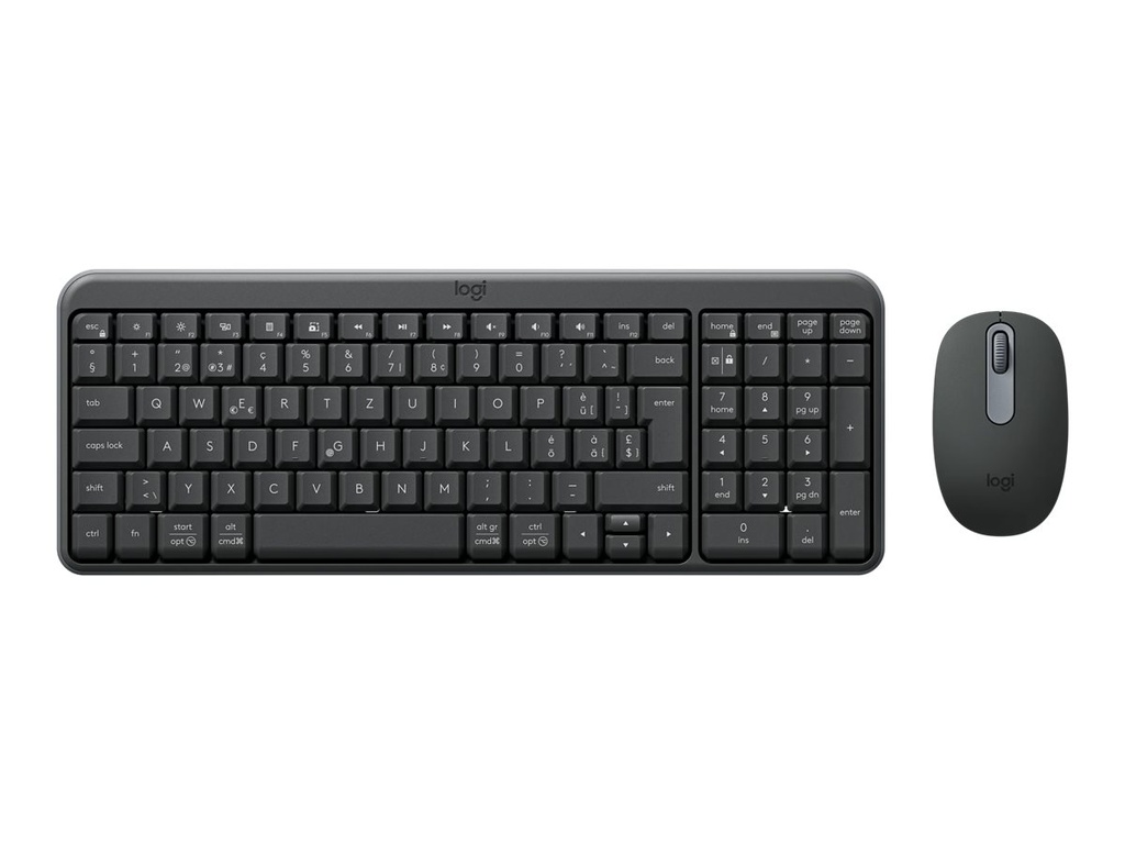 Logitech MK250 - Tastatur-und-Maus-Set - kabellos