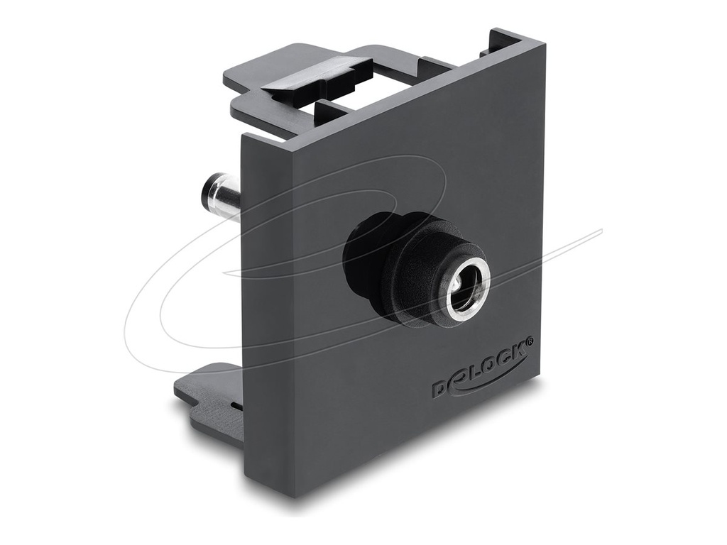 Delock Easy 45 - Einrastmodul - DC 5.5 x 2.1 mm (male)
