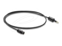 Delock Digitales Audio-Kabel (optisch) - Mini-TOSLINK männlich zu TOSLINK weiblich