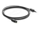 Delock Digitales Audio-Kabel (optisch) - Mini-TOSLINK männlich zu TOSLINK weiblich