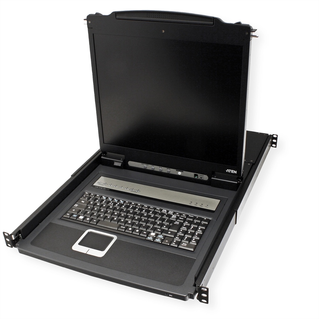 ATEN CL1308N IT 19" LCD KVM Tastaturlayout Italien - KVM-Umschalter - 8-Port
