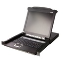 ATEN Slideaway CL5708MW - KVM-Konsole mit KVM-Switch - 8 Anschlüsse - PS/2,