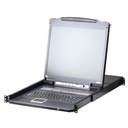 ATEN LCD KVM Switches CL5716iN - KVM-Konsole mit KVM-Switch - 16 Anschlüsse