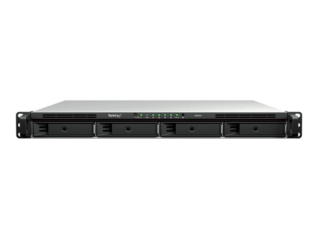 Synology RackStation RS826+ - NAS-Server - 4 Schächte