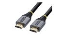 StarTech.com Startech - Premium High Speed - HDMI-Kabel - HDMI männlich zu HDMI männlich - 7.6 m - abgeschirmt - schwarz & silber - 4K60Hz-Unterstützung, 1440p (UWQHD)