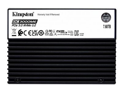 QNAP Kingston DC3000ME - SSD - 7.68 TB - intern - 2.5" (6.4 cm)