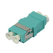Synergy 21 LWL-Kupplung LC-Buchse/LC-Buchse 50/125u Multimode duplex PVC aqua ohne Flansch - Multimode-Faser - Duplex