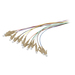 Synergy 21 LWL-Pigtail-LC 50/125u. OM2 12-Pack farbig - Kabel - 2 m