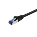 Synergy 21 Kabel Patch-RJ45 S-STP S/FTP 500Mhz CAT6A*schwarz* PUR Superflex - Kabel - Digital/Daten