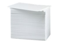 Zebra Polyvinylchlorid (PVC) - weiß - CR-80 Card (85.6 x 54 mm)