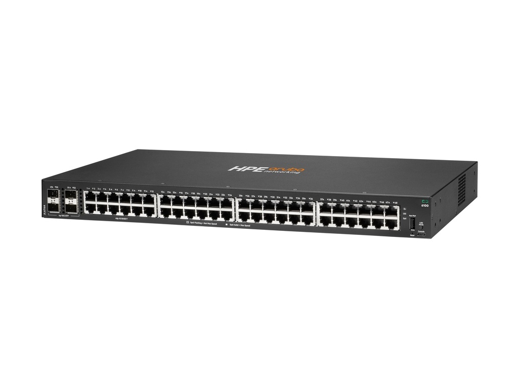 HPE Networking CX 6100 48G 4SFP+ Switch