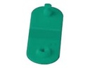 Zebra Armband-Clips - grün (Packung mit 275)
