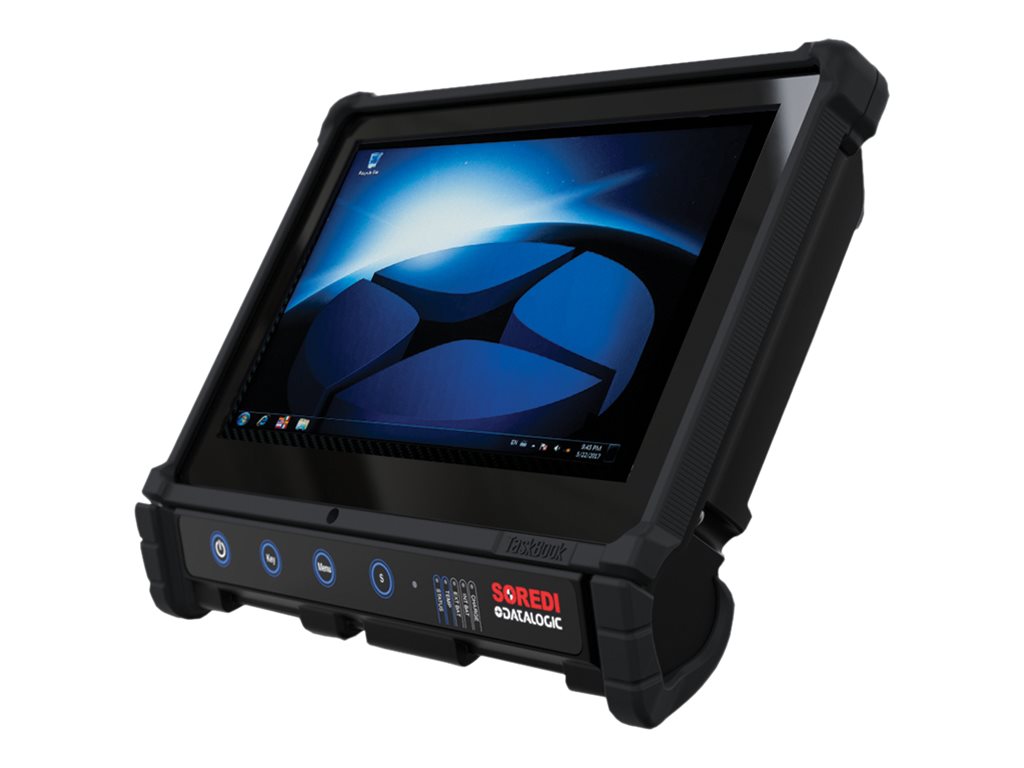 Datalogic TaskBook - Robust - Computer für den Einbau in Fahrzeuge - keine Tastatur - Intel Atom E3826 / 1.46 GHz - Win 10 IoT Enterprise - 4 GB RAM - 32 GB SSD - 17.8 cm (7")