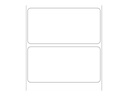 Zebra Z-Perform 1000T - Papier - permanenter Klebstoff - unbeschichtet - 74.6 x 36.5 mm 1960 Etikett(en) (1 Rolle(n)