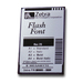 Zebra Flash Font Pack - Box-Pack - 1 Benutzer - 3,5"