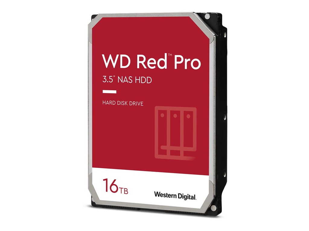 WD Red Pro WD161KFGX - Festplatte - Enterprise - 16 TB - intern - 3.5" (8.9 cm)