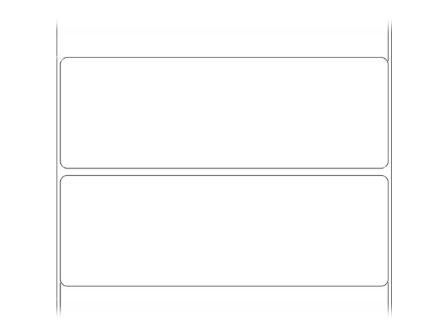 Zebra Z-Perform 1000D - Papier - seidig - permanenter Acrylklebstoff - weiß - 148 x 50 mm 2940 Etikett(en) (1 Rolle(n)