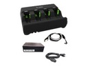 Zebra 4-Slot Battery Charger Kit - Batterieladegerät