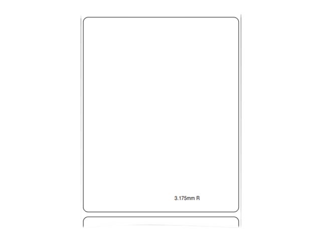 Zebra Z-Perform 1000D - Papier - seidig - permanenter Acrylklebstoff - unbeschichtet - weiß - 101.6 x 127 mm 500 Etikett(en) (1 Rolle(n)