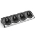 Zebra 4-Slot Ethernet Cradle Kit - Docking Cradle (Anschlußstand)
