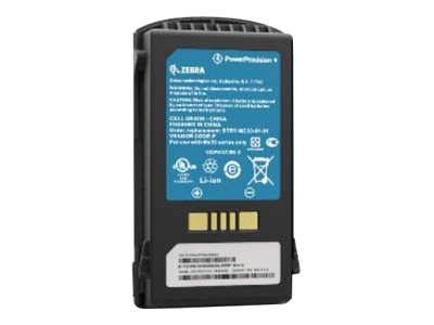 Zebra PowerPrecision Plus - Handheld-Akku - Lithium-Ionen - 2740 mAh (Packung mit 10)